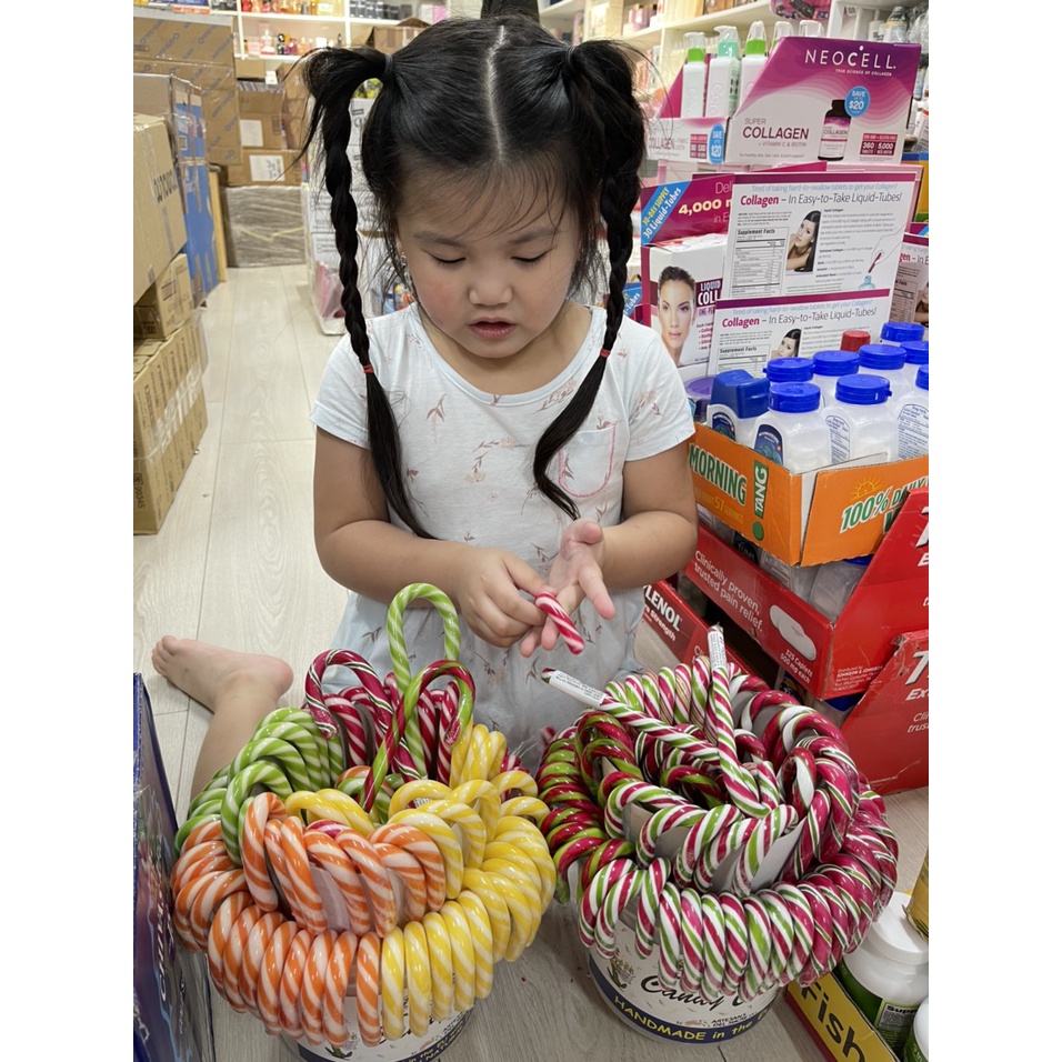 🎊🎄 KẸO GẬY GIÁNG SINH 🎄🎊Combo 5 Cây 28 gr