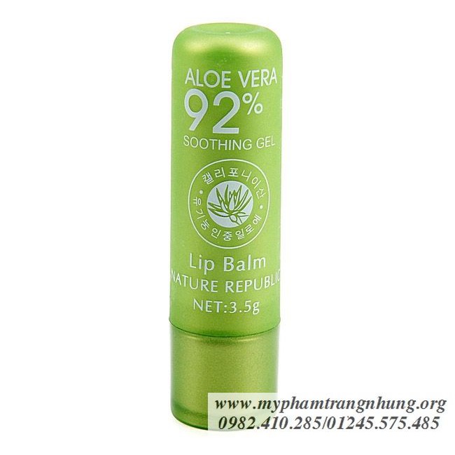 Son dưỡng môi lô hội Aloe Vera 92%