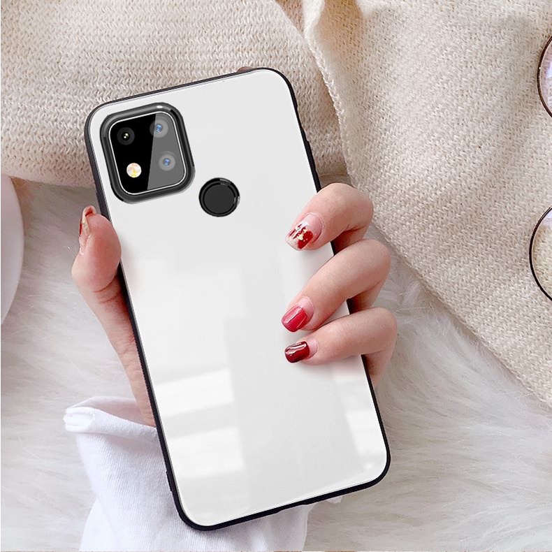 Ốp Lưng XIAOMI Redmi 9C, REDMI 10A Mặt kính gương sáng bóng cao cấp