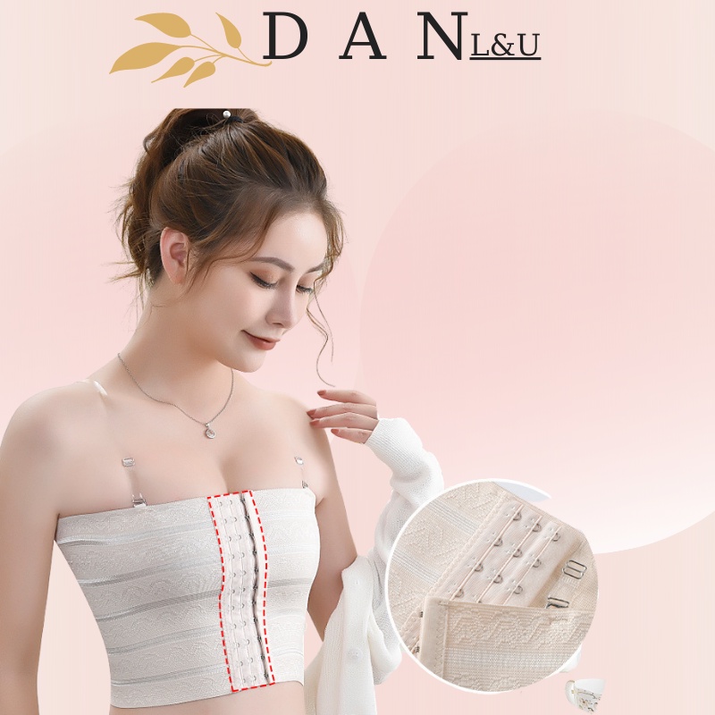 Nịt Ngực Co Giãn Giúp Định Hình Cho Nữ ( Kèm Dây Trong ) DAN L&amp;U 109
