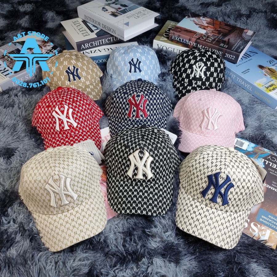 Mũ Nón MLB NY Baseball Cap Full Tag Code