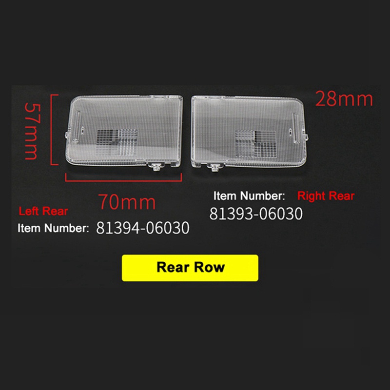 Vỏ bảo vệ đèn đọc sách gắn trần xe hơi Toyota Camry Aurion V50 2012-2017 8139406030 81393-06030