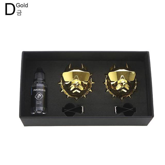 Nước Hoa Đầu Chó Pitbull Cài Cửa Gió Điều Hòa Xe Ô Tô Tặng Kèm TInh Dầu