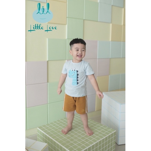 [Little Love] - Áo cộc tay cho bé trai bé gái sale hãng little love
