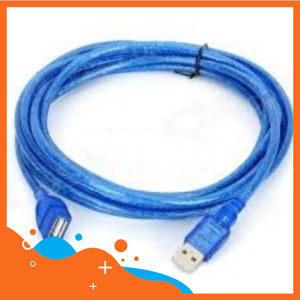 [GIÁ HỦY DIỆT]-Dây Cáp Nối Dài Usb Bọc chống nhiễu 1.5m- 3m- 5m- 10M Xanh/Xám [ngẫu nhiên] | BigBuy360 - bigbuy360.vn