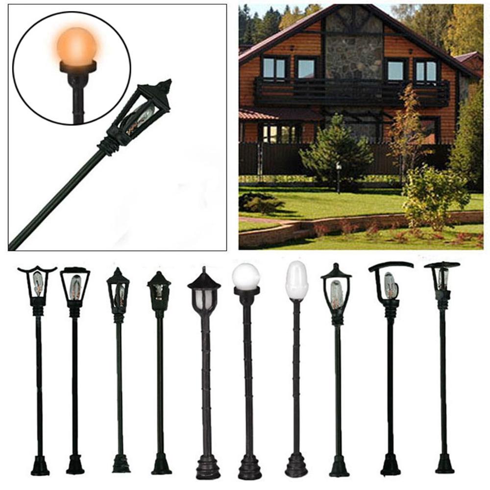 Set 10 Đèn Led 70mm Ánh Sáng Trắng Ấm Trang Trí Tiểu Cảnh