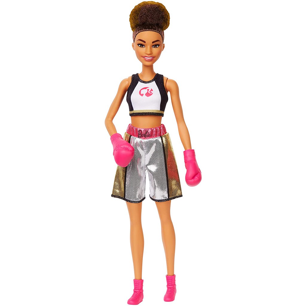 Barbie Nghề Nghiệp Cô Gái Đấm Boxing Career Outfit Doll Boxer