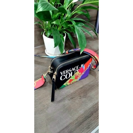 Túi Versace Vuông hoạ tiết