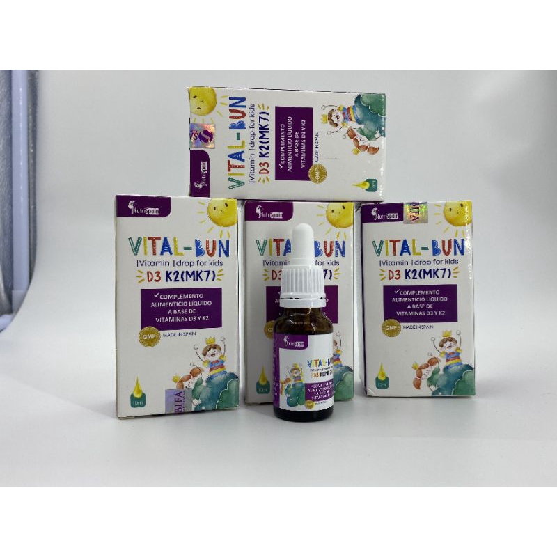 Vital Bun D3 K2 lọ 10ml