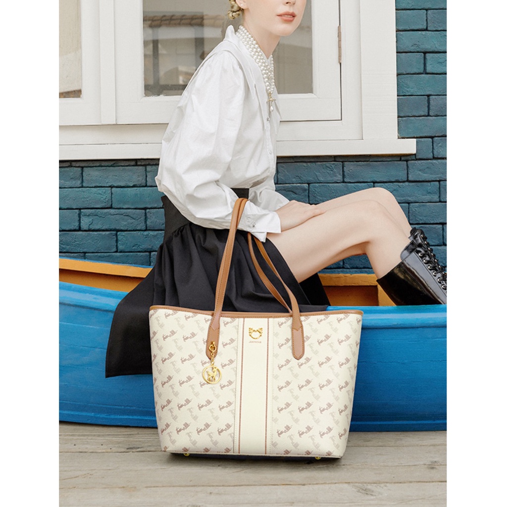 Túi Tote bag công sở đẹp sang trọng size to lớn đi làm đi chơi du lịch cao cấp Just Star ViAnh Store 172849