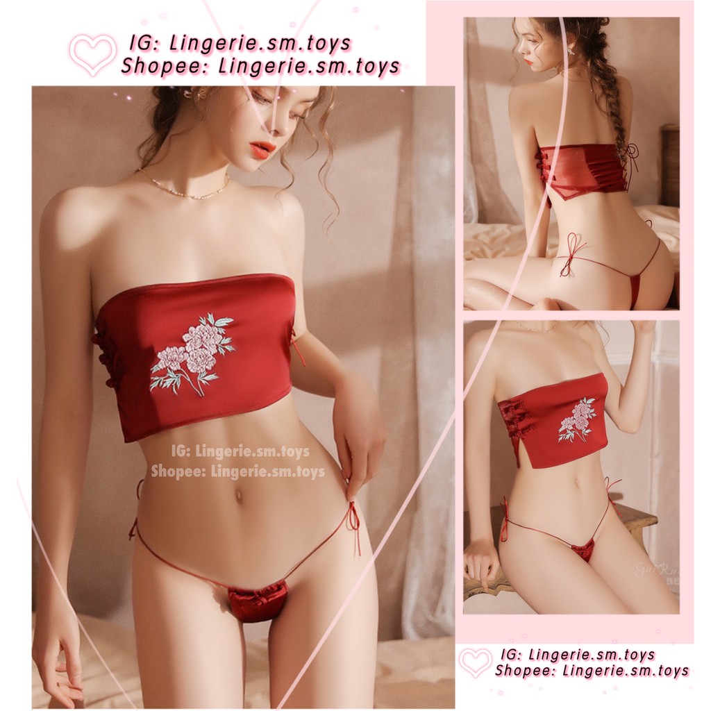 YT1605 Quây Thêu Hoa - Nội Y Trung Hoa Quyến Rũ - Cosplay Trung Hoa • QR1093 | BigBuy360 - bigbuy360.vn