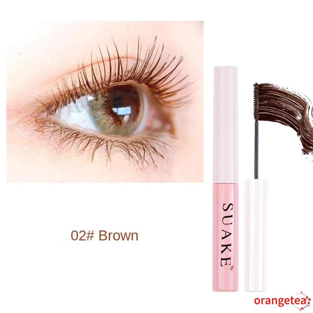 [Hàng mới về] Mascara chống thấm nước lâu trôi màu đen/nâu trang điểm thời trang