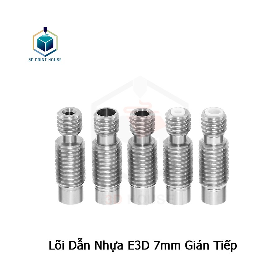 Lõi Dẫn Nhựa E3D V6 Gián Tiếp 7mm Máy In 3D