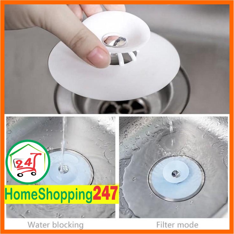 Nắp Chặn Mũi Hôi Cống và Thoát Nước Nhấn Nhả