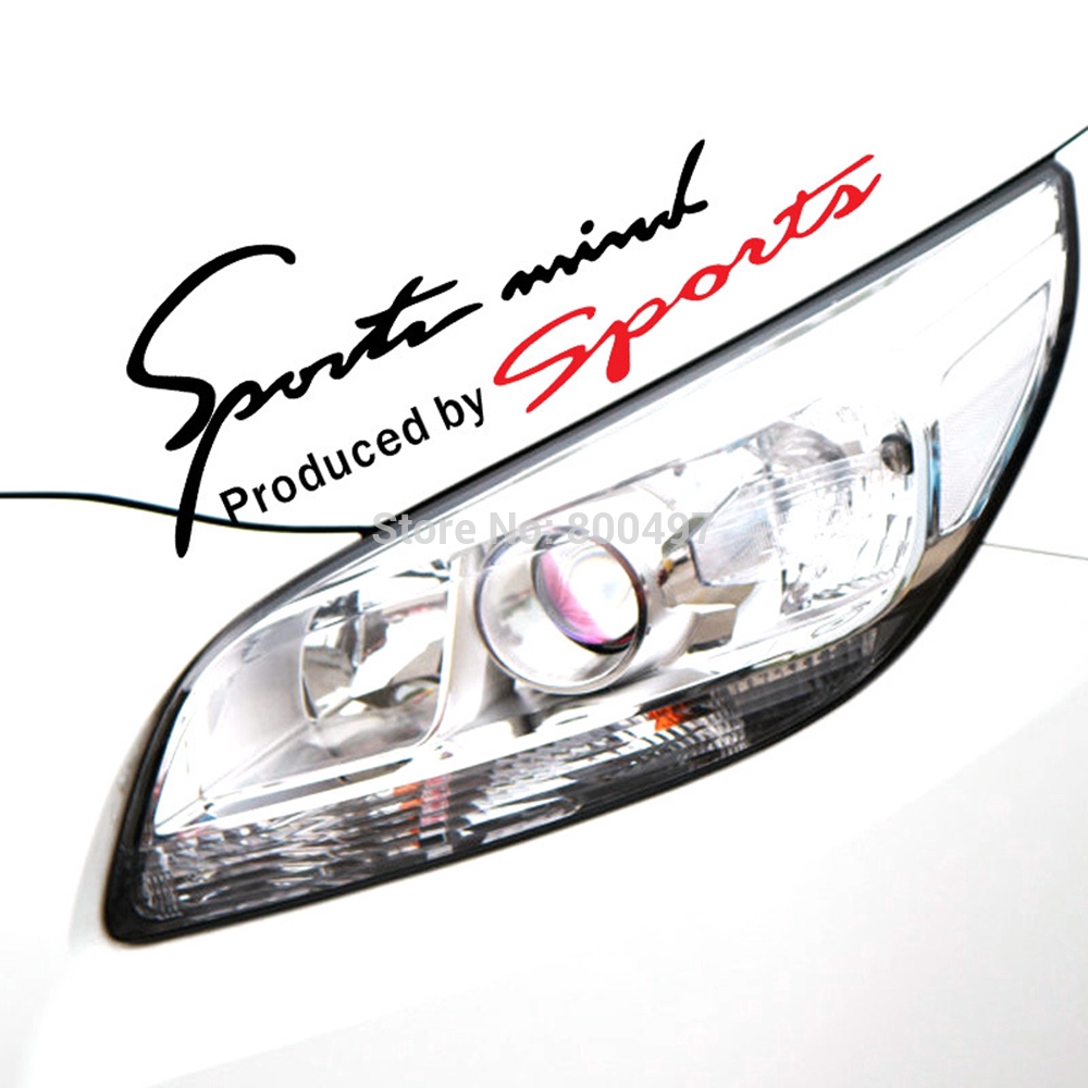 Miếng dán in chữ trang trí tiện dụng cho xe hơi