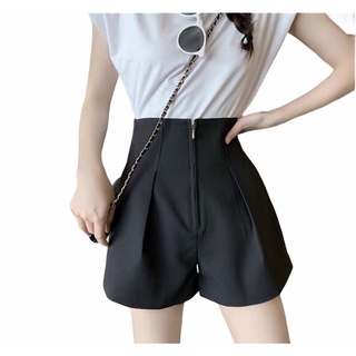 Quần short khoá trước, quần short nữ Hàn Quốc