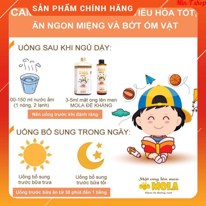 Mật Ong Lên Men Đề Kháng MOLA - Dành Cho Bé Trên 1 Tuổi