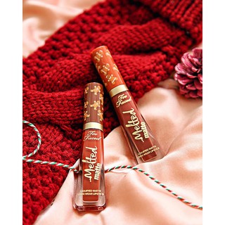 Son Too Faced Melted Matte Liquified Matte Long Wear Lipstick Gingerbread Limited Edition