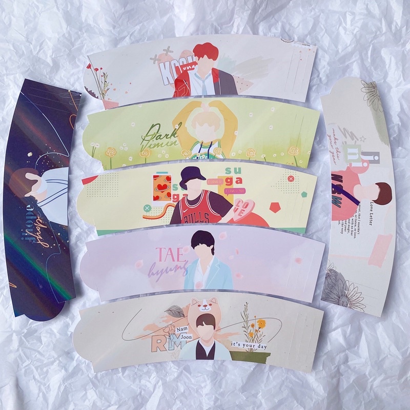 [ĐỘC QUYỀN] BTS LINEART CUP HOLDER
