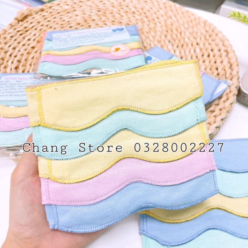 Bộ 5 che mắt Mintuu cho bé sơ sinh tắm nắng và chiếu đèn. Kính in bông