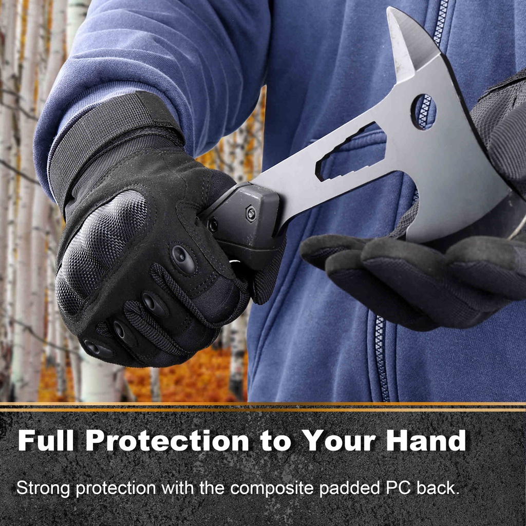 Găng Tay Đi Xe Máy Bằng Sợi Carbon Ốp