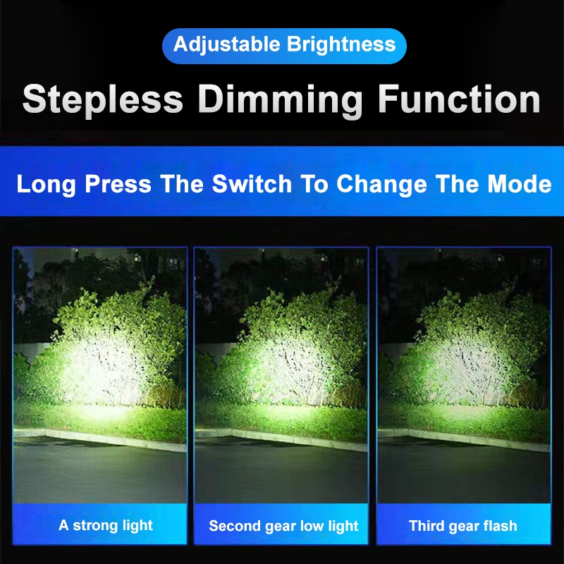 Đèn Pin Đội Đầu Siêu Sáng Chống Thấm Nước Có Thể Sạc Lại Được