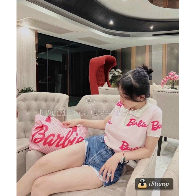 Áo len cổ bẻ Babier