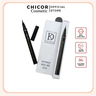 Kẻ mắt dạ Karadium Waterproof Brush Liner Black