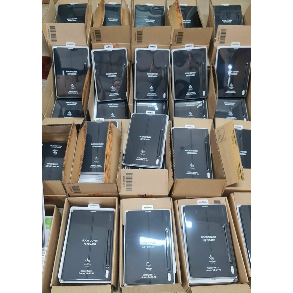 BAO DA BÀN PHÍM SAMSUNG GALAXY TAB S7 BOOK COVER KEYBOARD EF-DT870/TAB S7 PLUS/ TAB S7 FE/Tab S8/Tab S8+