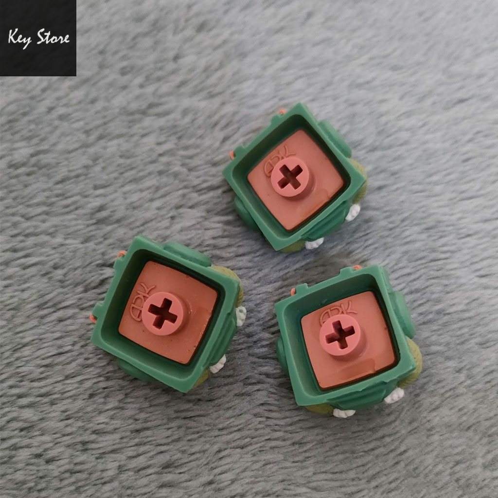 Nút bàn phím cơ artisan keycap sirius màu classic retro kính vân lá limited