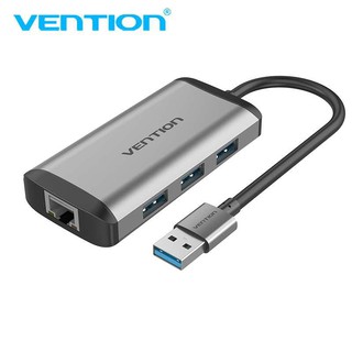 Bộ chuyển usb 3.0 to lan + 3 port usb 3.0 vention ckbhb