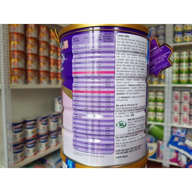 Sữa Bột Pediasure 850g hương Vani