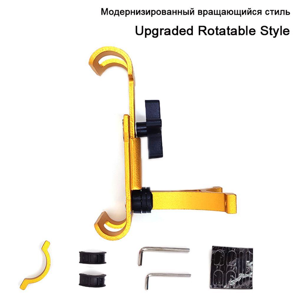 Giá Đỡ Điện Thoại Bằng Hợp Kim Nhôm Chống Trượt Gắn Xe Đạp Tiện Dụng