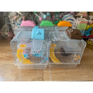 Lồng Nuôi Chuột Hamster 2tầng