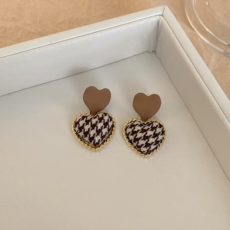 Bông Tai Mạ Bạc 925 Hình Bàn Tay Phong Cách Pháp Cổ Điển Thời Trang Cho Nữ