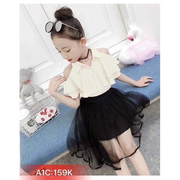 đầm bé gái dễ thương