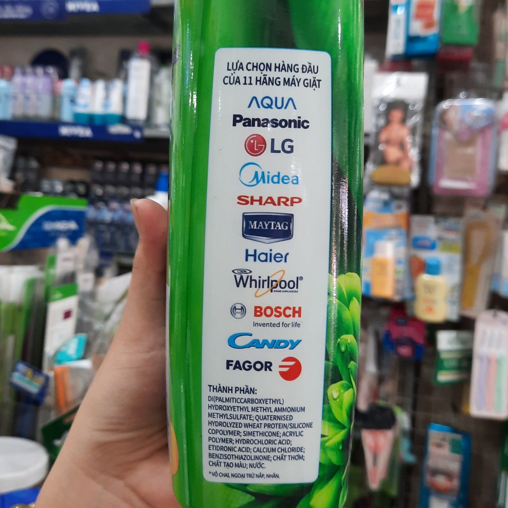 Nước xả Comfort 1 lần xả hương gió xuân chai 800ml