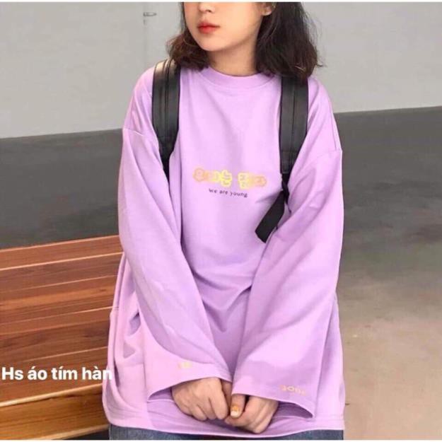 CHUYÊN SỈ Áo tím hàn HSK577 MK