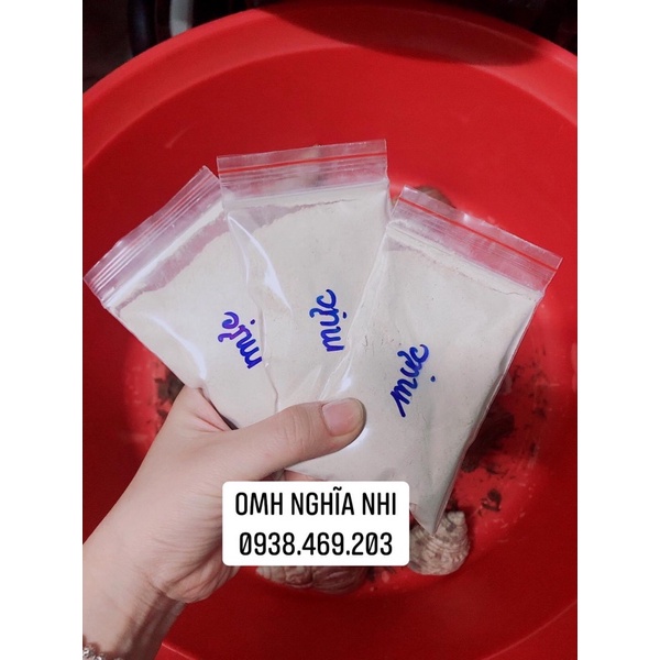 BỘT NANG MỰC/BỘT MAI MỰC NGHIỀN SẴN LOẠI CHUYÊN DỤNG CHO ỐC MƯỢN HỒN