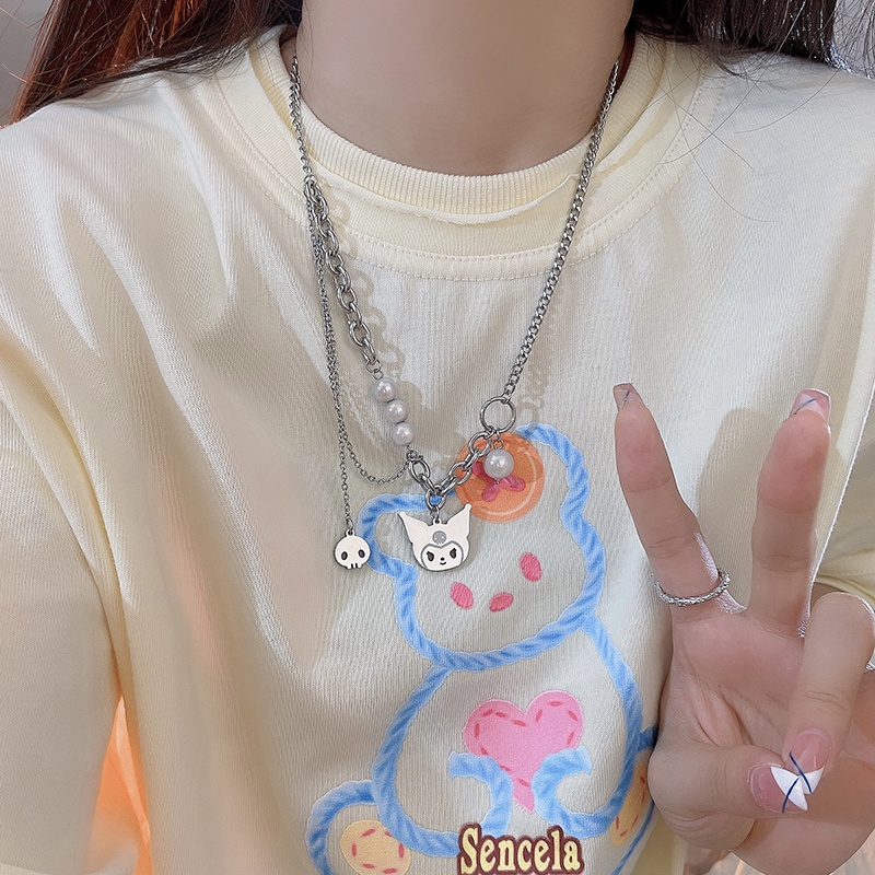 Vòng cổ Mặt Trái Tim Đính Đá Ngọt Ngào