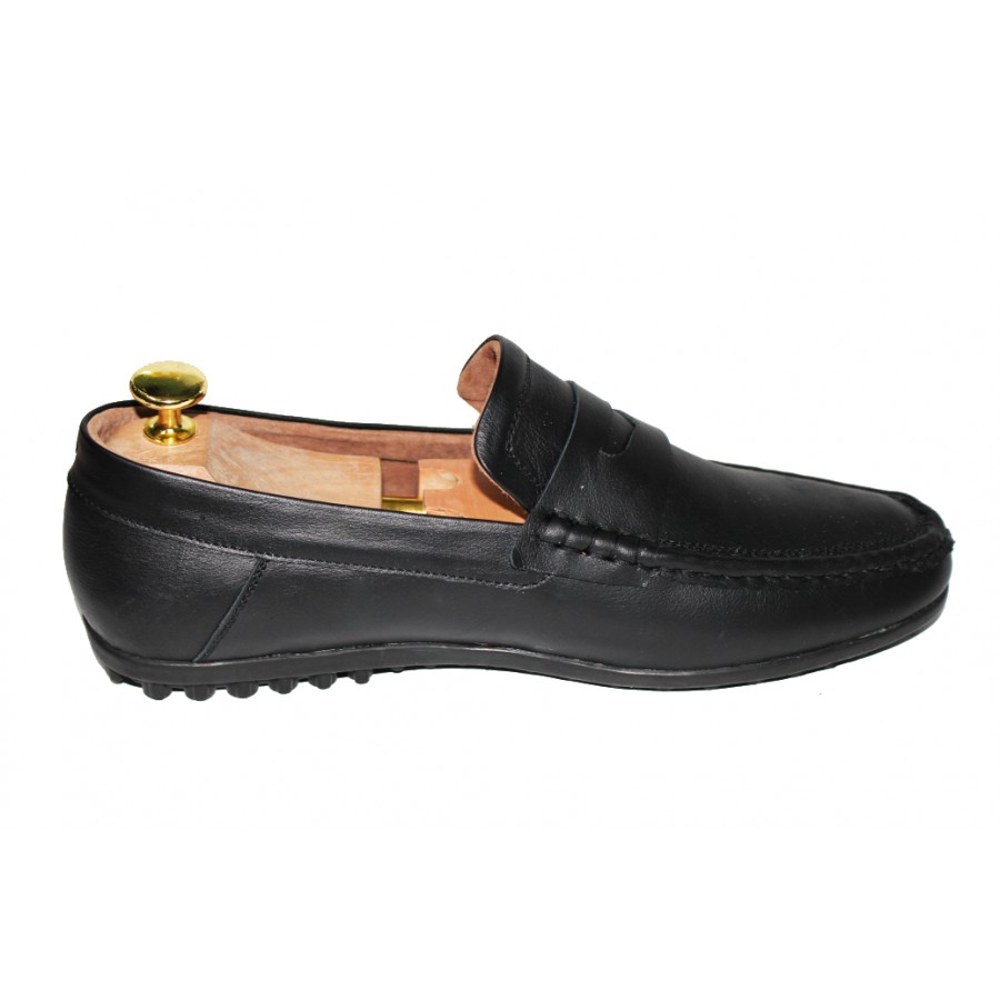 Giày lười nam size nhỏ  da bò thật. Mã số: M122