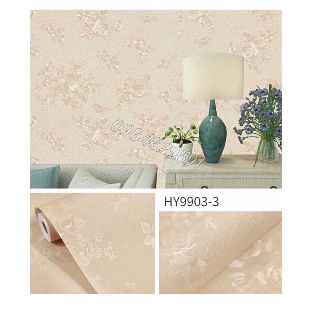 Siêu Rẻ_10m giấy dán tường hoàng gia loại 1 sẵn keo dính, khổ rộng 45cm