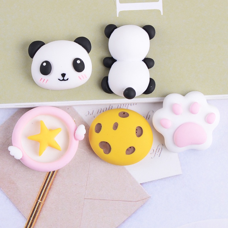 Bộ 10 Ghim Gấu Trúc Dễ Thương