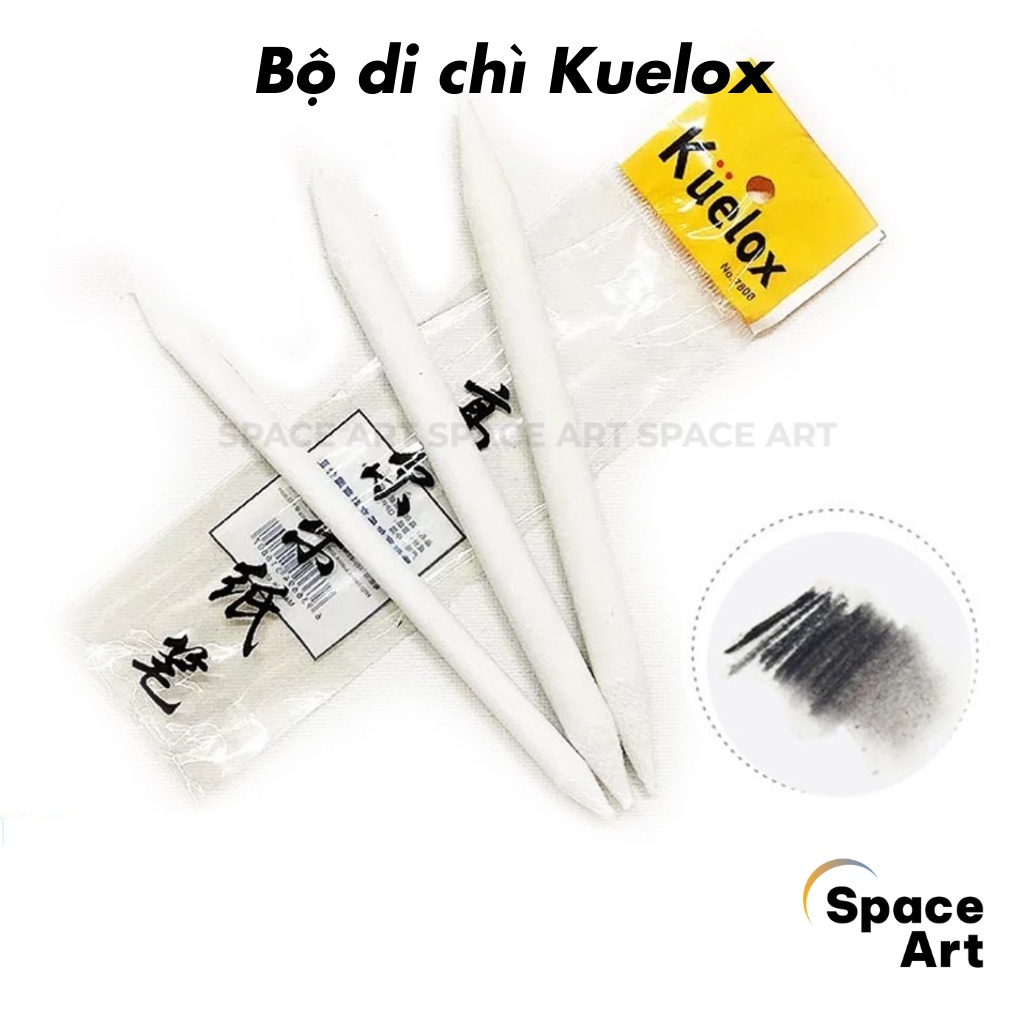 Bộ Di Chì 3 cây KUELOX/MARIES dùng tán chì, chì than