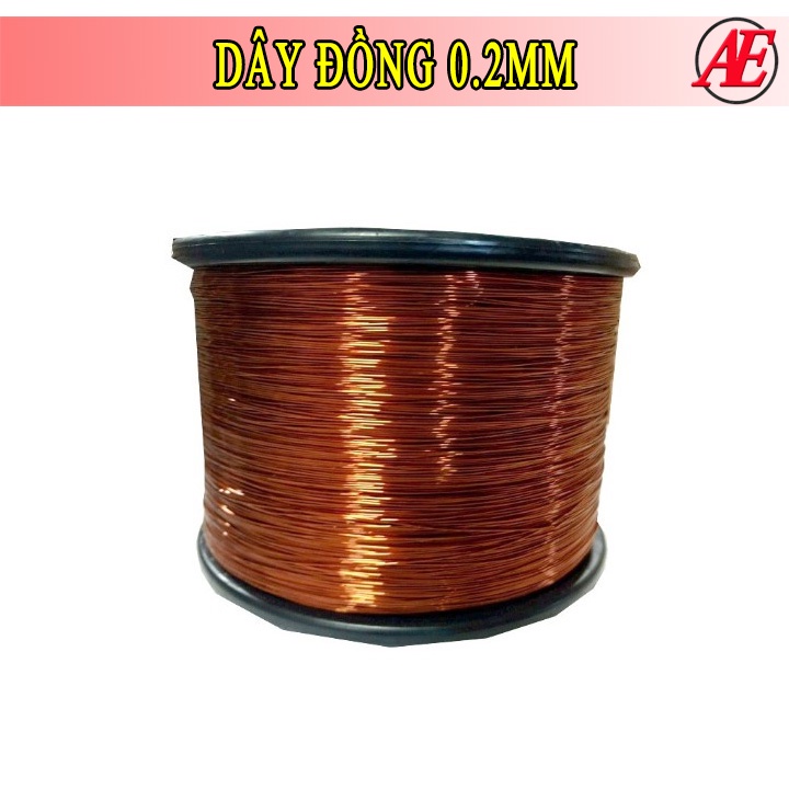 Dây đồng, Dây quấn động cơ 0.2mm 100g