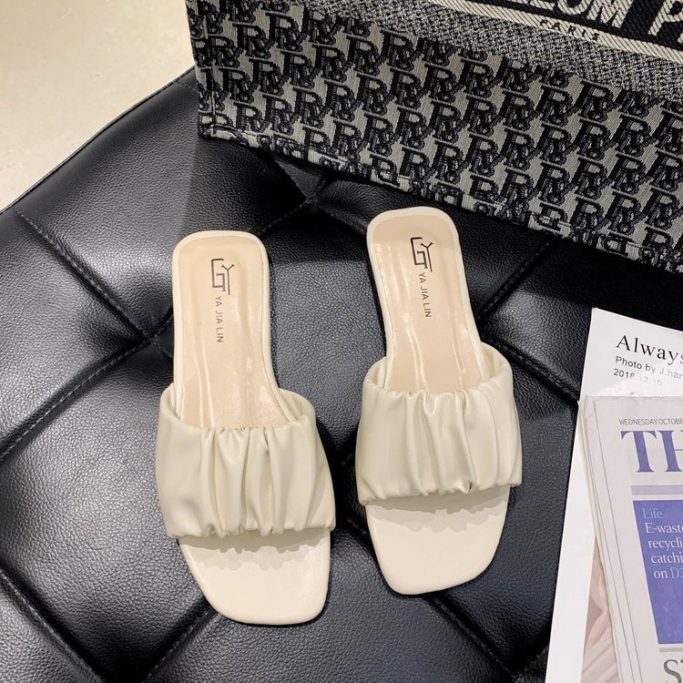 [ Mã 66CBSALE giảm 30K đơn 200K] Dép quai ngang phong cách Hàn Quốc sành điệu cho nữ | BigBuy360 - bigbuy360.vn