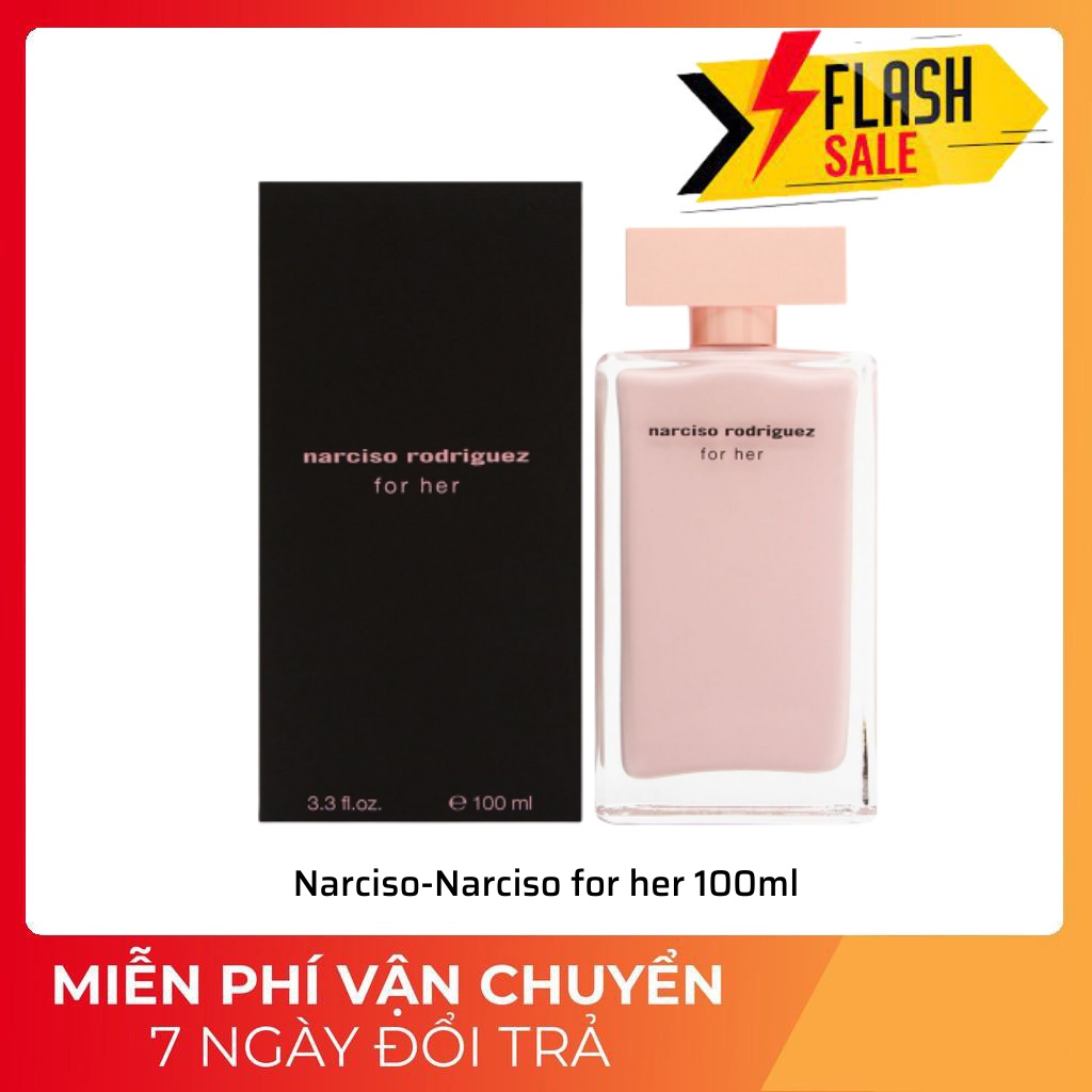 Nước hoa Nữ Narciso-Narciso for her 100ml EDP Chính Hãng Lưu Hương trên 12h