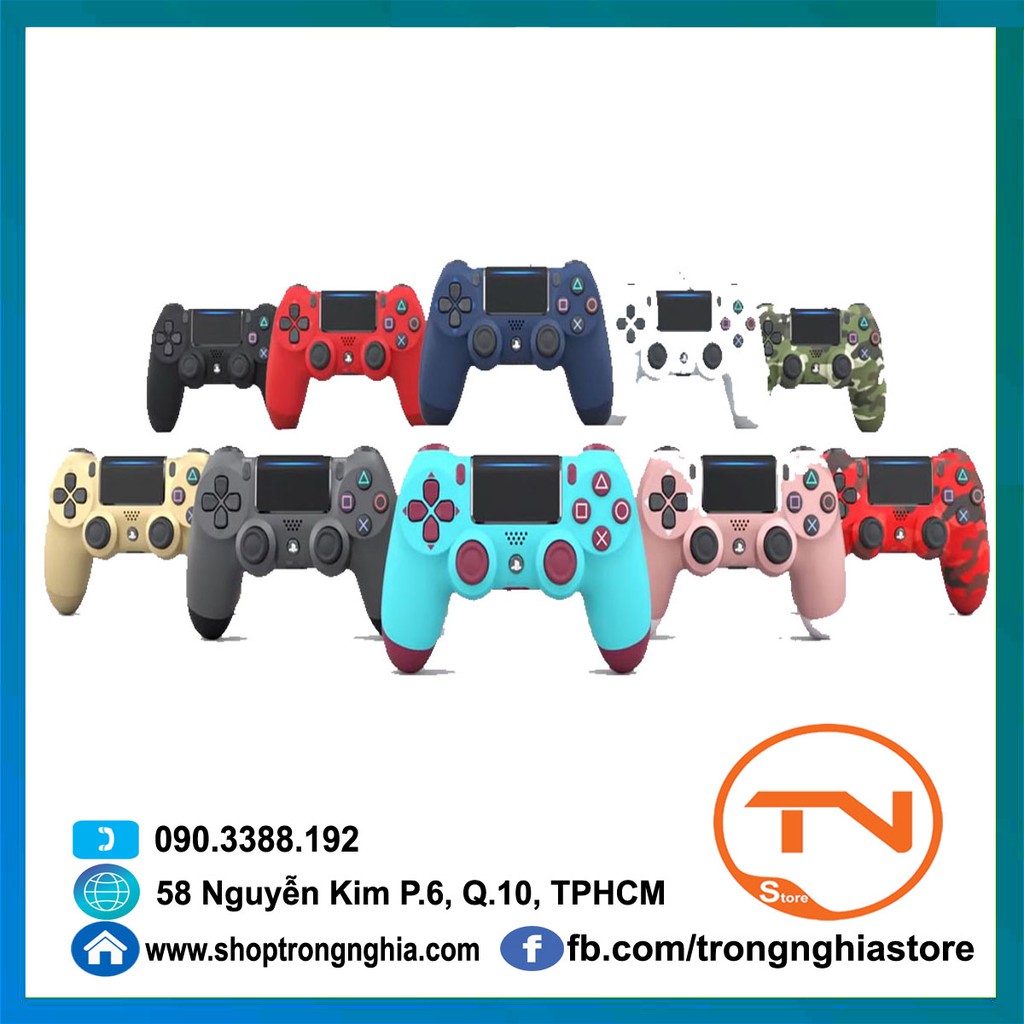 Tay Cầm PS4 - Hàng Chính Hãng Sony - Nhiều màu sắc