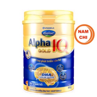 Sữa Bột Dielac Alpha Gold 1 900g Cho Trẻ 0-6 Tháng Tuổi
