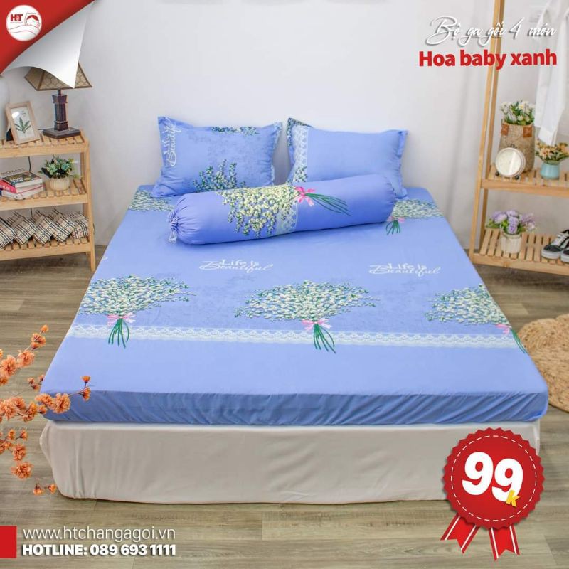 Vỏ Gối Đầu 2 chiếc nhiều họa tiết Được Chọn Mẫu - Vỏ Gối nằm Cotton Poly ga gối